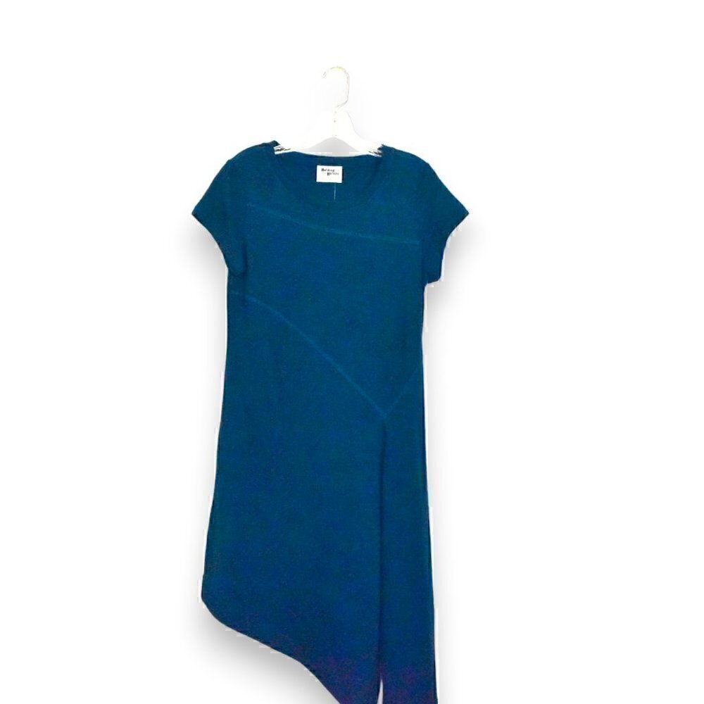 Holding Horses Anthropologie Asymmetrical Boho Short Sleeve Dress Size XS